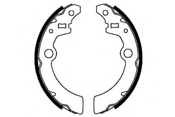 スギポン 5320080J02 Genuine Suzuki SX4 SHOE SET BRAKE 53200-80J02 | eBay