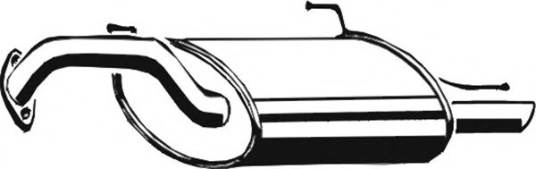 1743064381,TOYOT 1743064381 End Silencer for TOYOT