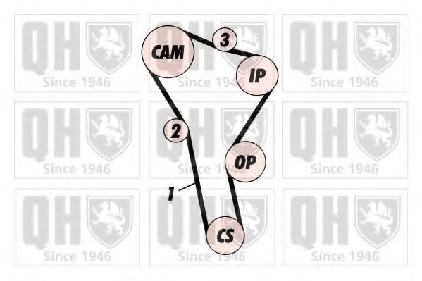 028198119C,VW 028198119C Timing Belt Kit for VW