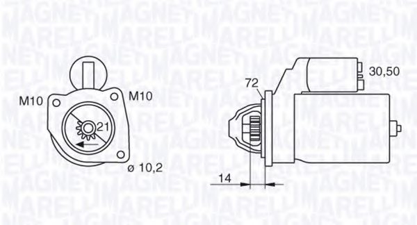 1020508,FORD 1020508 Starter for FORD