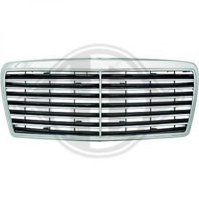 For Mercedes W124 E300 E320 Front Center Grille Assembly 1248800983 Uro Parts 