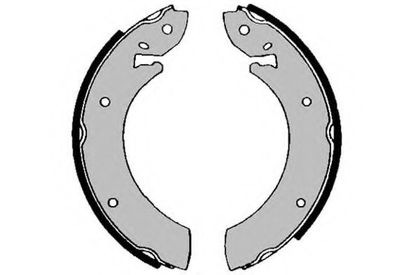 1531939,FORD 1531939 Brake Shoe Set for FORD