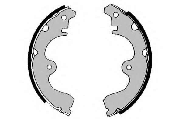 449510071,TOYOT 449510071 Brake Shoe Set for TOYOT