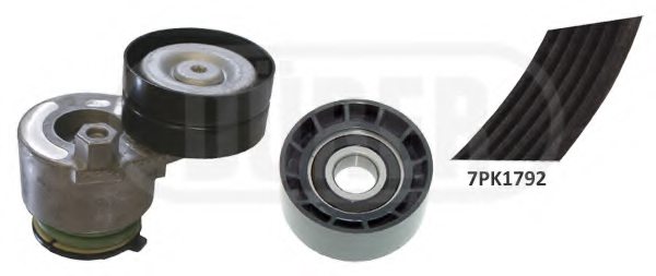 117209732R,RENAU 11 72 097 32R V-Ribbed Belt Set for RENAU