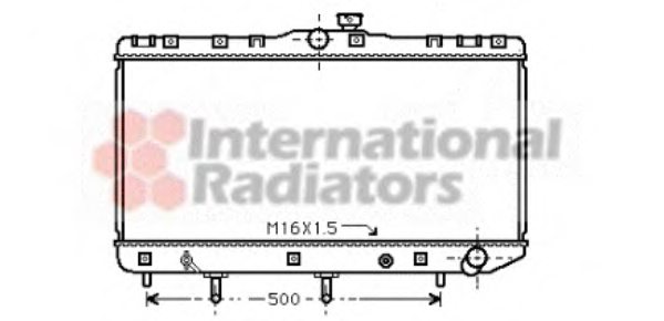 1640064640,TOYOT 1640064640 Radiator, engine cooling for TOYOT