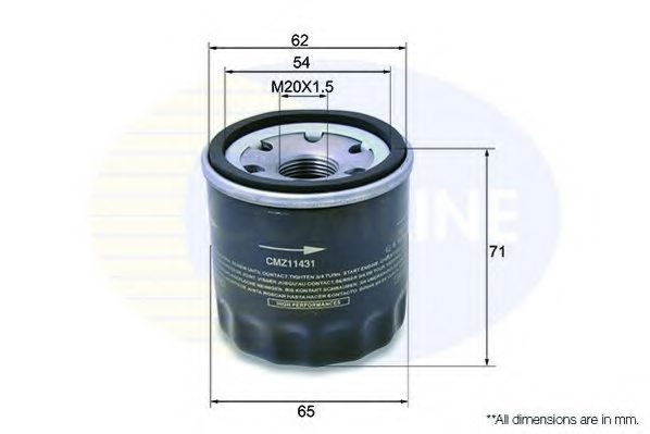 152081HC0A,NISSA 152081HC0A Oil Filter for NISSA