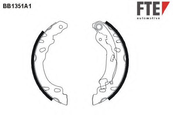 FSB688,FORD FSB688 Brake Shoe Set for FIAT,FORD