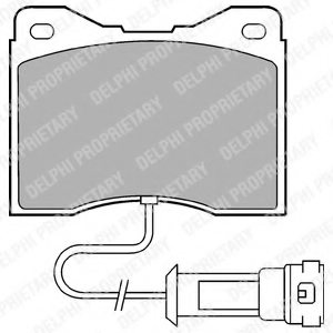 1637873,FORD 1637873 Brake Pad Set, disc brake for FORD