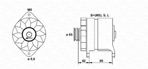 429907020,SUBAR 42990-7020 Alternator for SUBAR