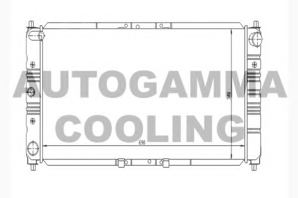 Mazda K801-15-200D Radiator Mazda K801-15-200D Radiator