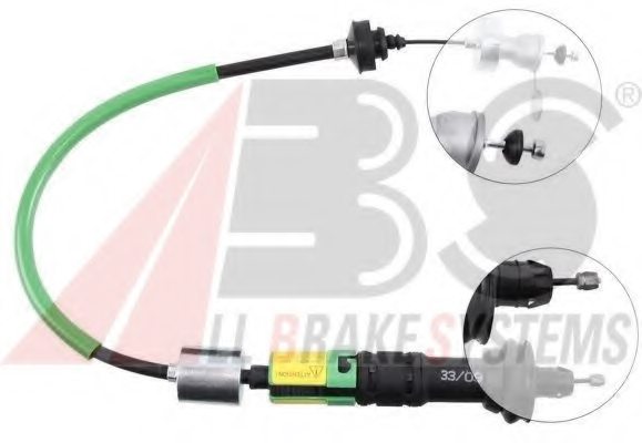 2150AT,CITRO 2150.AT Clutch Cable for CITRO