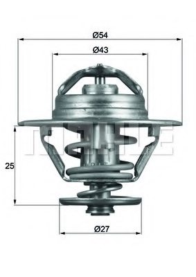 4703088,IVECO 4703088 Thermostat, coolant for IVECO