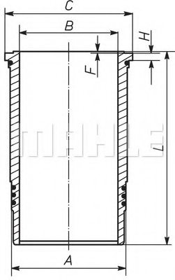 20737361,VOLVO 20737361 Cylinder Sleeve for VOLVO