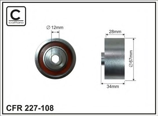 0636982 VAUXH 06 36 982 Deflection Guide Pulley V ribbed Belt For VAUXH