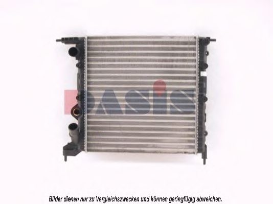 AKS Dasis 180750N Radiator engine cooling 