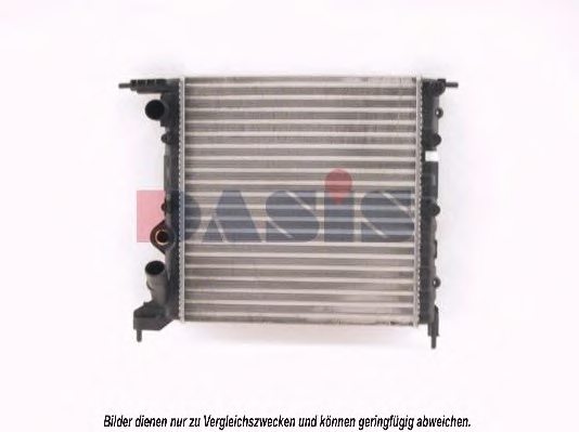 AKS Dasis 180750N Radiator engine cooling AKS Dasis 180750N Radiator engine cooling