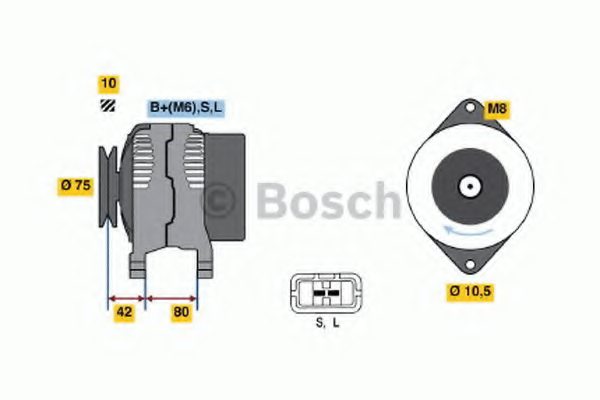 231000F601,NISSA 23100-0F601 Alternator for NISSA