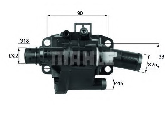 30711526,VOLVO 30711526 Thermostat, coolant for VOLVO