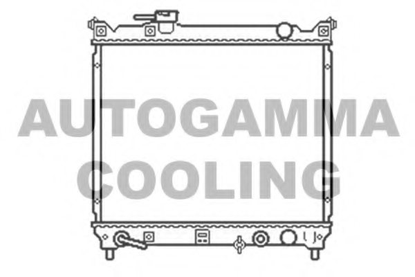 1770056B11,SUZUK 1770056B11 Radiator, engine cooling for SUZUK