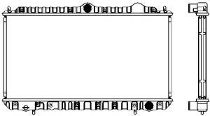 MR127908,OEM MR127908 Radiator for OEM