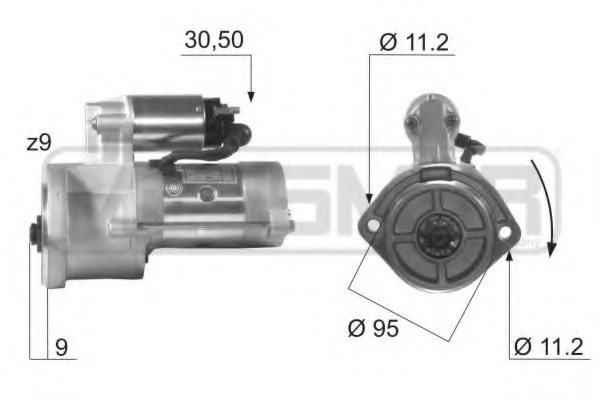 2330080G00,NISSA 23300-80G00 Starter for NISSA