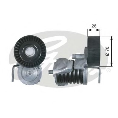 11287558969,BMW 11287558969 Belt Tensioner, v-ribbed belt for BMW