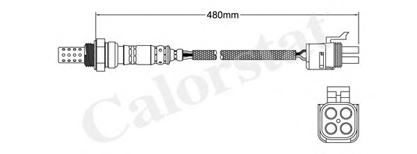 7700867408,RENAU 77 00 867 408 Lambda Sensor for RENAU
