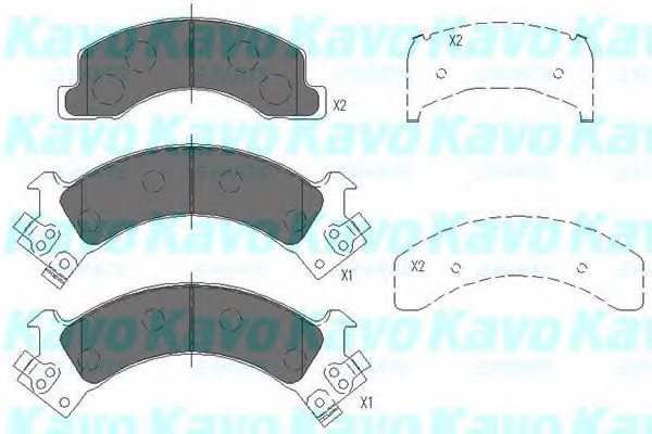 8970947100,ISUZU 8970947100 Brake Pad Set, disc brake for ISUZU 8970947100,ISUZU 8970947100 Brake Pad Set, disc brake for ISUZU