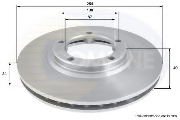 581294A000,HYUNDAI 58129-4A000 Brake Disc for HYUNDAI