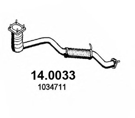 1056997,FORD 1056997 Catalytic Converter for FORD
