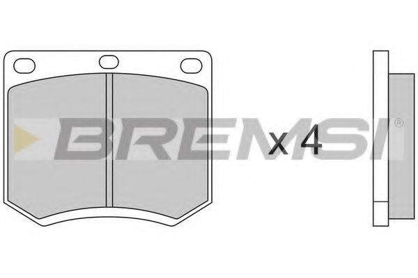 1576835,FORD 1576835 Brake Pad Set, disc brake for FORD