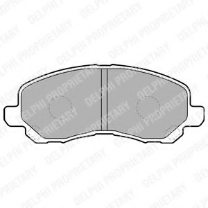 4605A795,MITSUBISHI 4605A795 Brake Pad Set, disc brake for MITSUBISHI