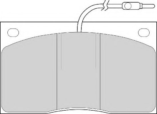 T0210,PAGID T0210 Brake Pad Set, disc brake for PAGID