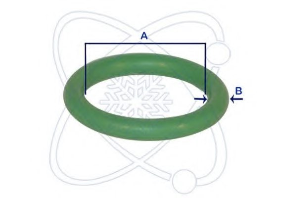 RING:889520 1 Pack BMW 64-53-8-375-742 Gasket