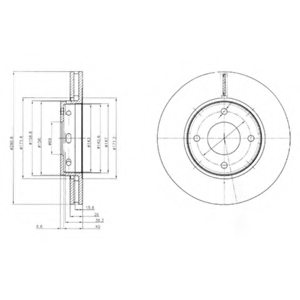 4544210312,SMART 454 421 03 12 Brake Disc for SMART