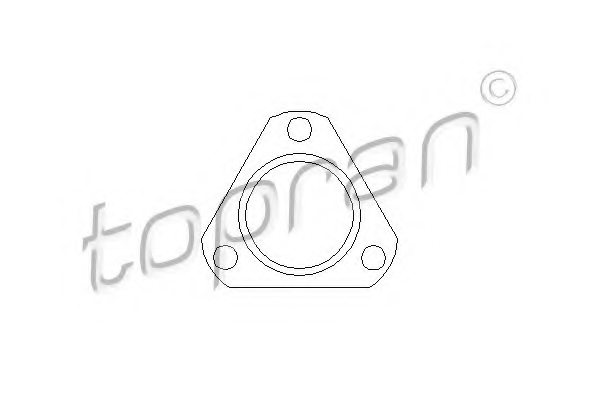 1245429,BMW 1 245 429 Gasket, exhaust pipe for BMW
