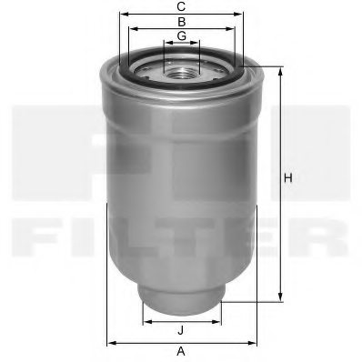 1770A055,MITSUBISHI 1770A055 Fuel filter for MITSUBISHI