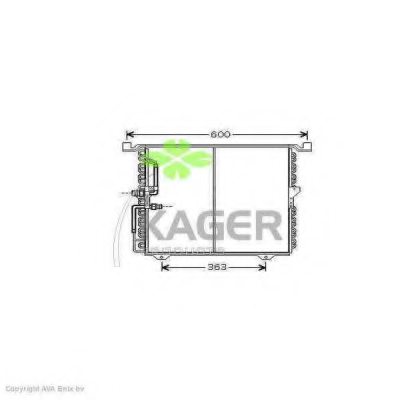 4635000354,MERCE 4635000354 Condenser, air conditioning for MERCE