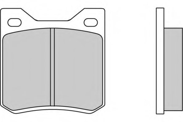 424552,PEUGE 424552 Brake Pad Set, disc brake for PEUGE