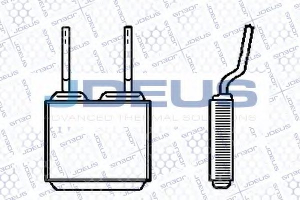 3095243,OPEL 3095243 Heat Exchanger, interior heating for OPEL
