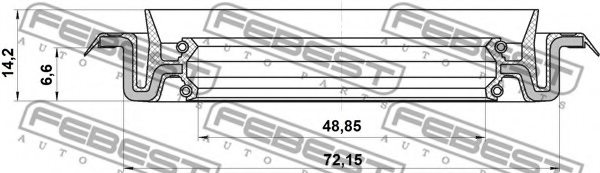 4022731G00,NISSA 40227-31G00 Seal, drive shaft for NISSA