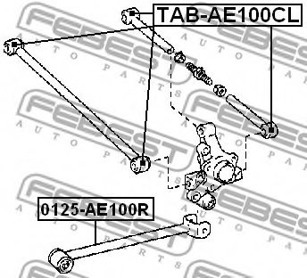 トギノン Toyota Aienna L2 L3 Alphard Suspension Control Arm Bushing