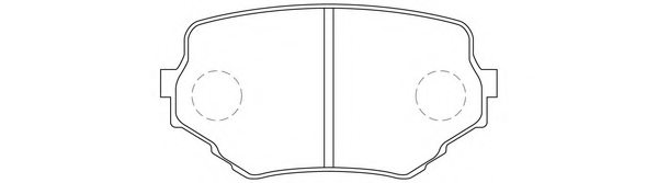 5520065D20,SUZUK 55200-65D20 Brake Pad Set, disc brake for SUZUK