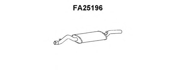 4333862,FIAT 4333862 End Silencer for FIAT