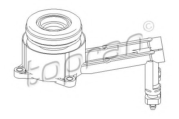 510005810,LuK 510 0058 10 Central Slave Cylinder, clutch for FORD