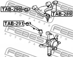 4877039035,TOYOT 48770-39035 Control Arm-/Trailing Arm Bush for TOYOT