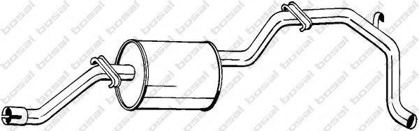 147253609,VW 147 253 609 End Silencer for VW