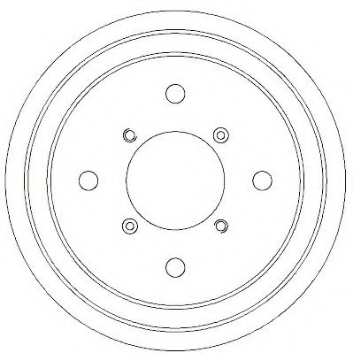 4351150G50,SUZUK 43511-50G50 Brake Drum for SUZUK