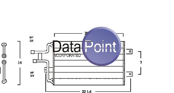 DPI 3450 Condenser, air conditioning