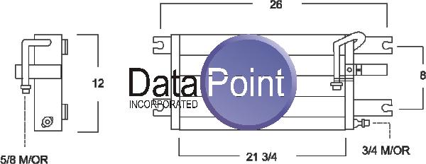 DPI 3917 Condenser, air conditioning
